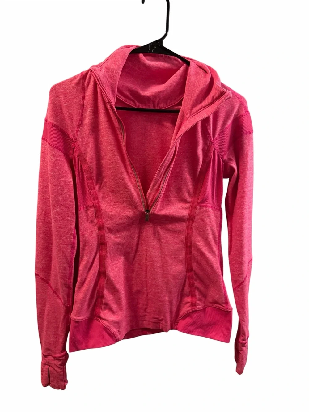 Lululemon Size 6 Pink Women's Half-Zip Hoodie Top